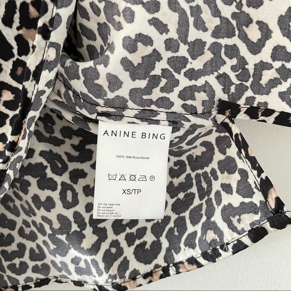 Anine Bing Silk Camisole In Leo - Picture 13 of 14